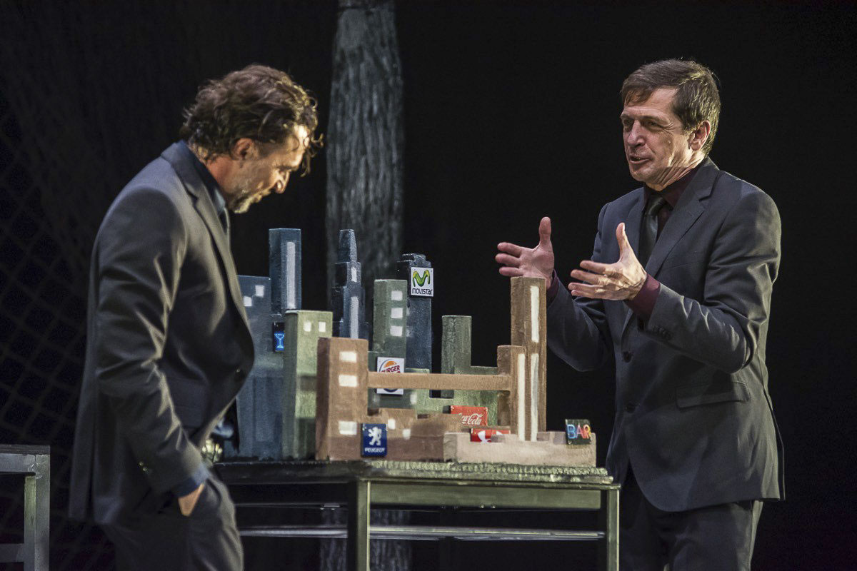 Contra la democracia. José Vicente Moirón y Gabriel Moreno. © Teatro del Noctámbulo