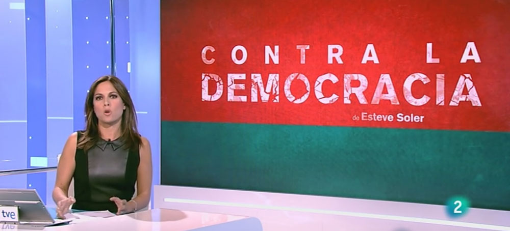 Contra la democracia en La 2 Noticias